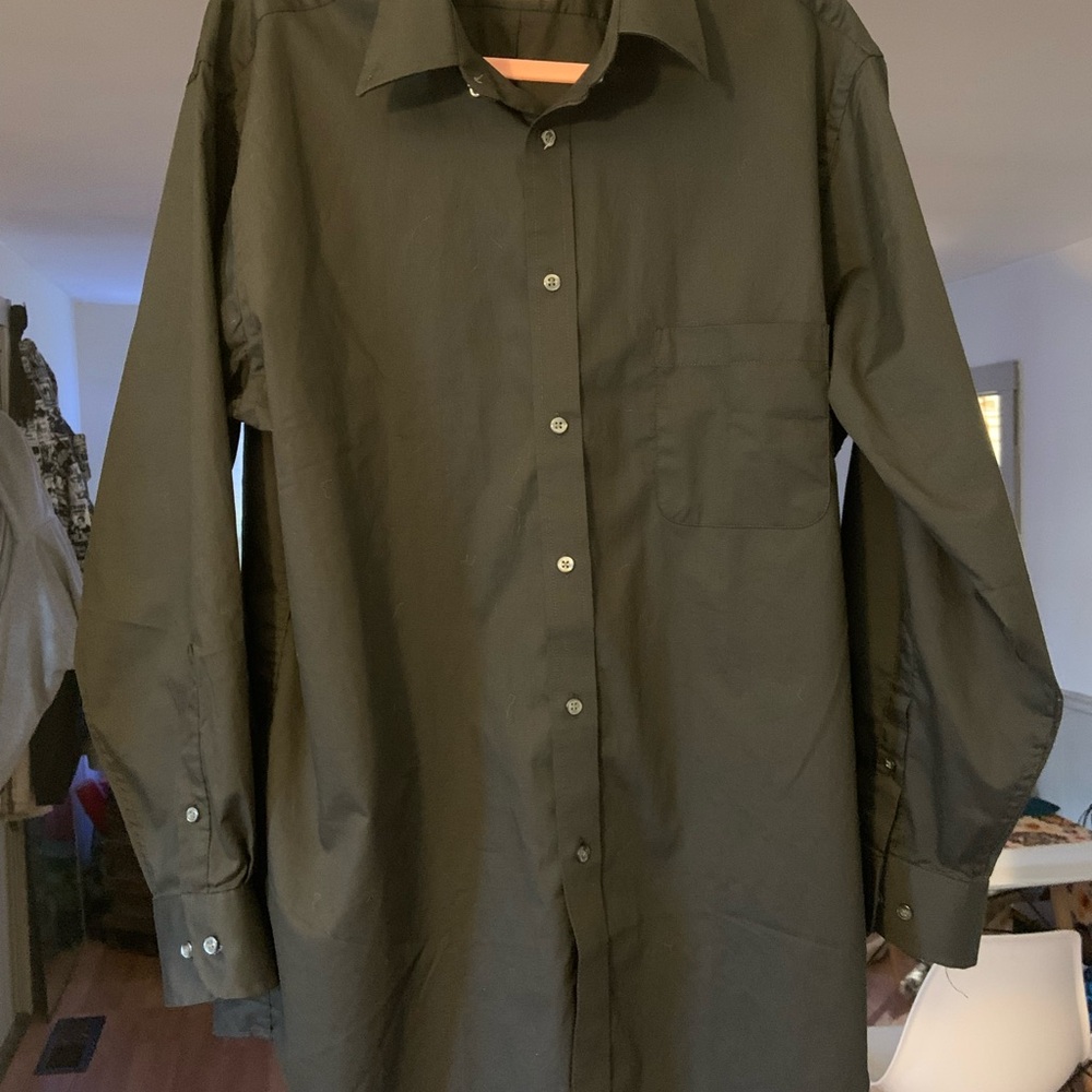Classic Black Button-Up Shirt